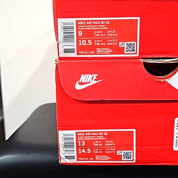 Air max 90 SE 'Frank rudy' size men's 13 product code FB4315 100 - Picture 8 of 8